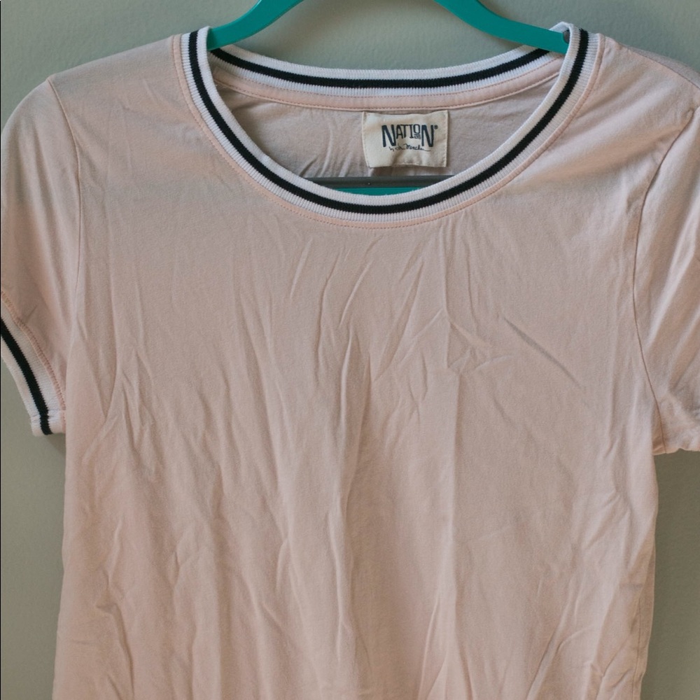 CUTE LIGHT PINK TEE